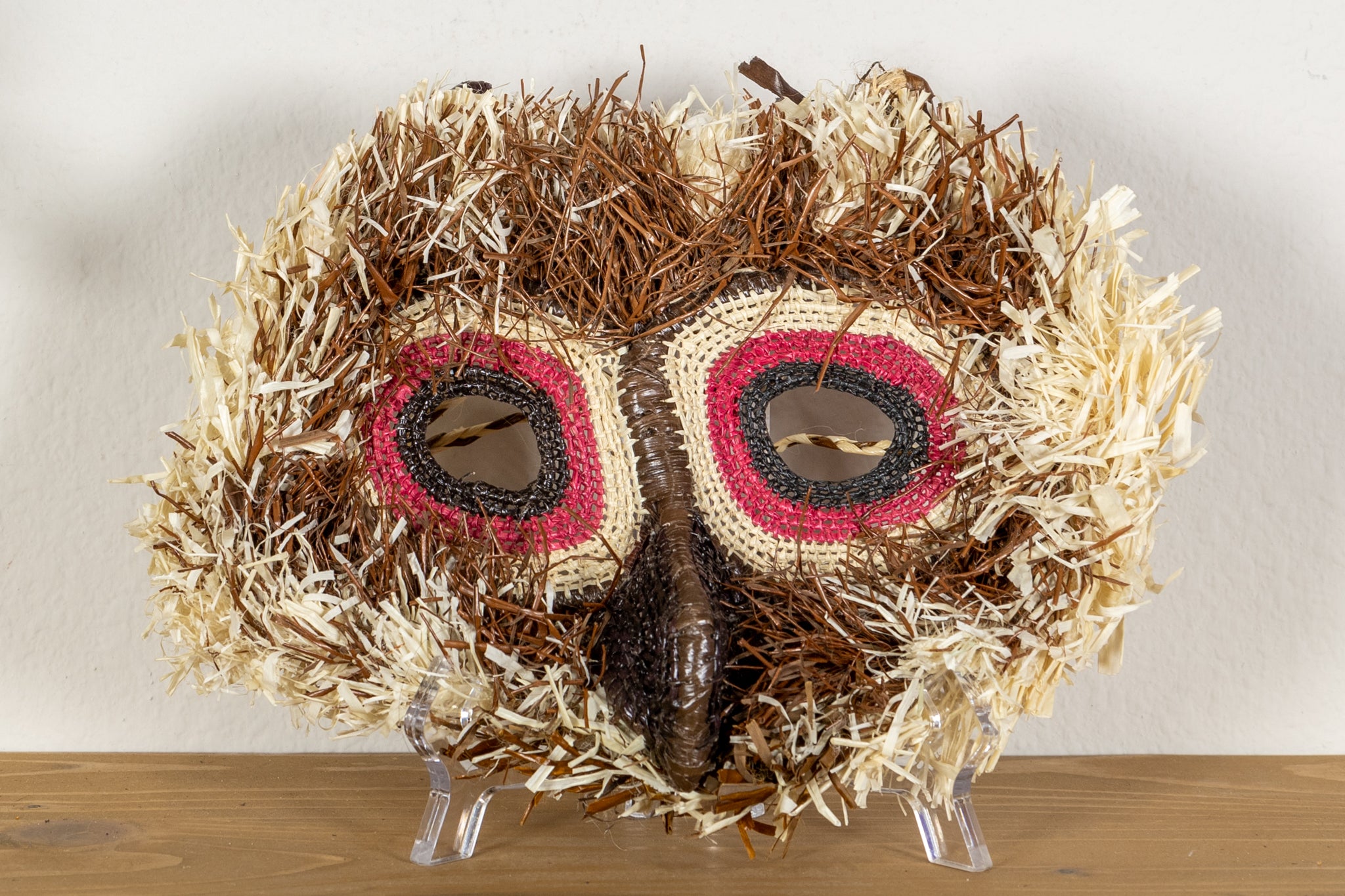 Brown Spectacled Owl Mask
