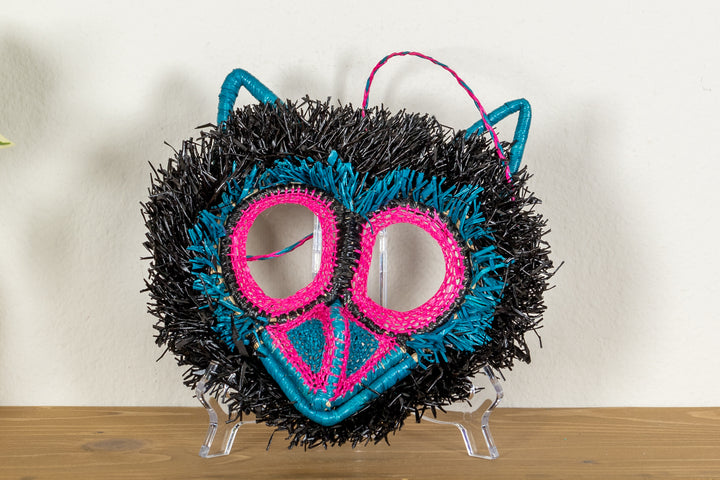 Neon Eyes Owl Mask