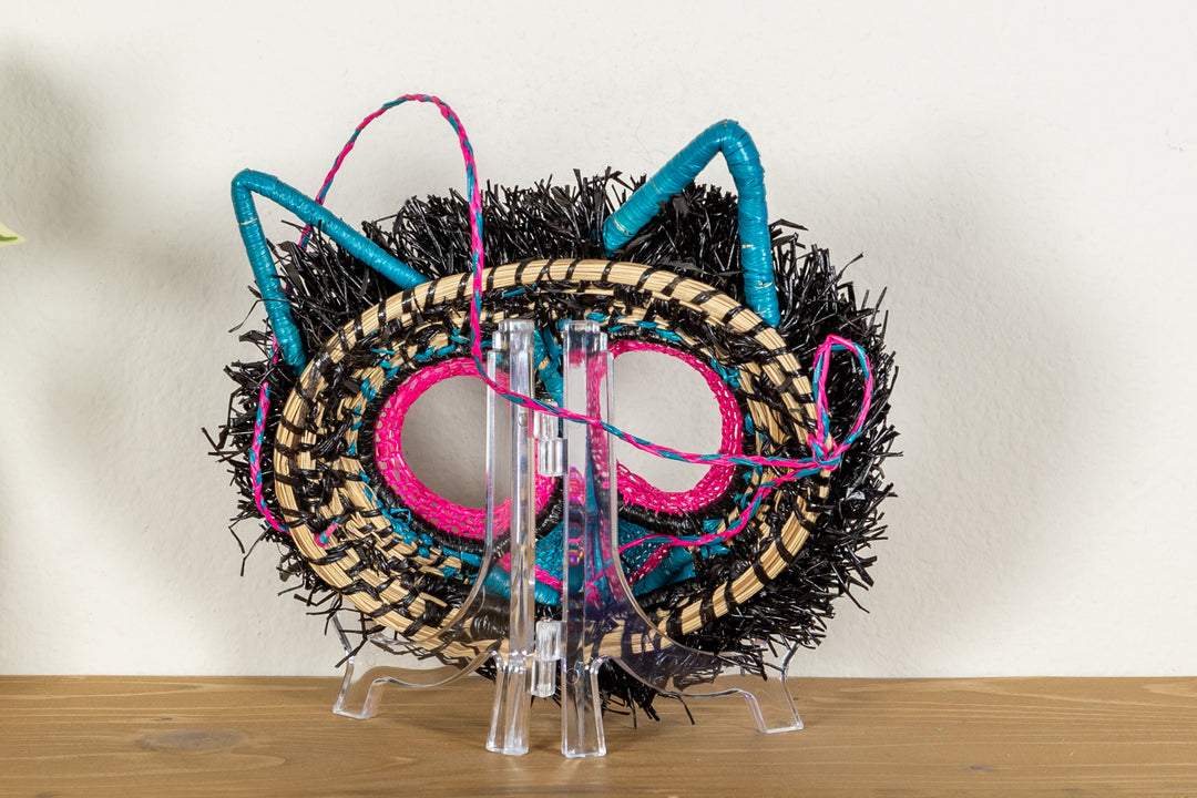 Neon Eyes Owl Mask
