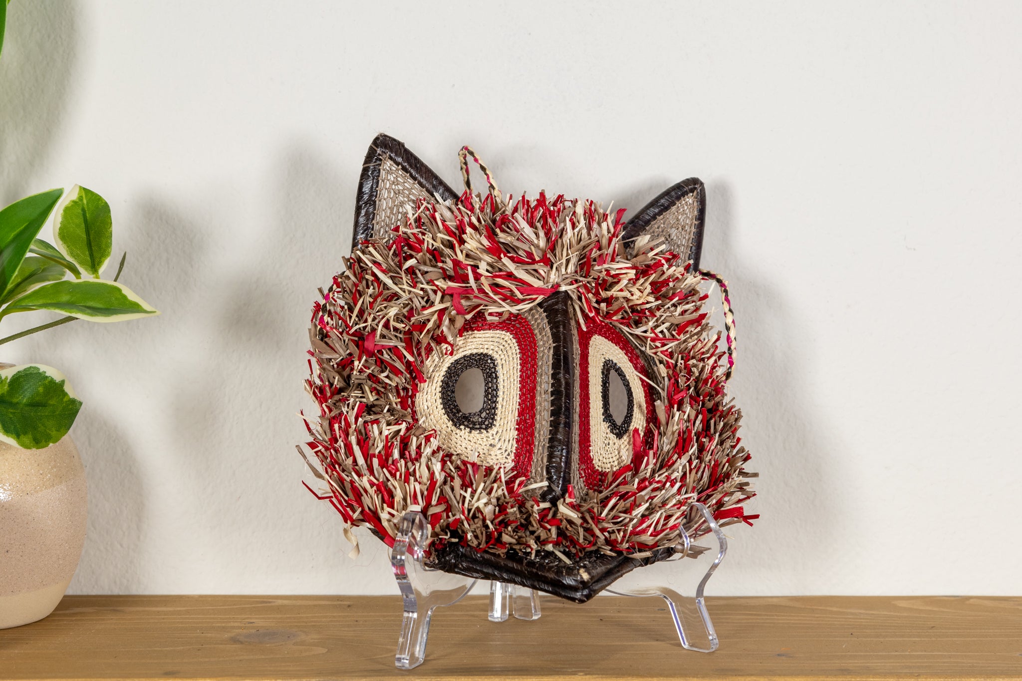 Red Barn Owl Mask