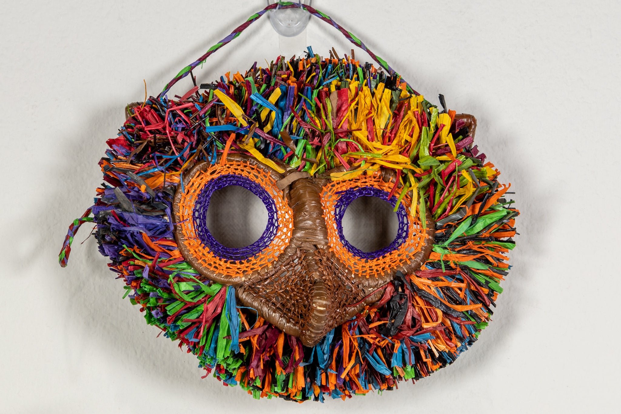 Rainbow Colors Owl Mask