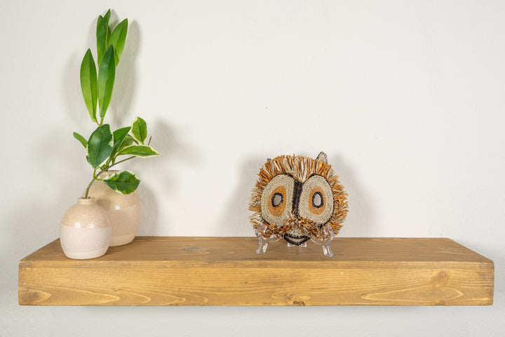 Gold Molasses Owl Mask