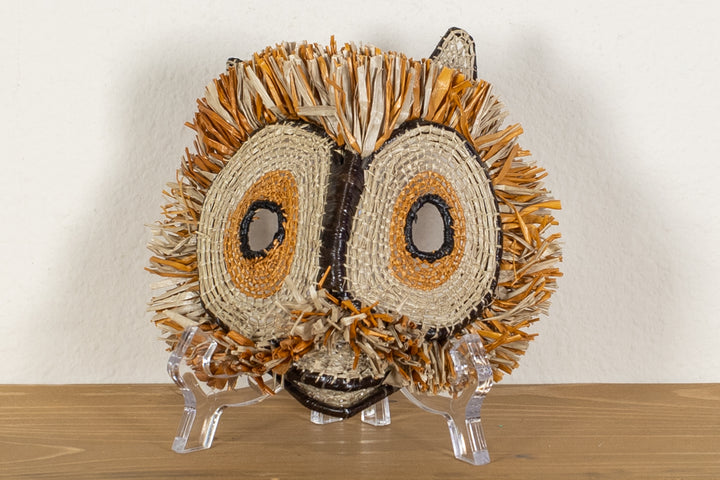 Gold Molasses Owl Mask