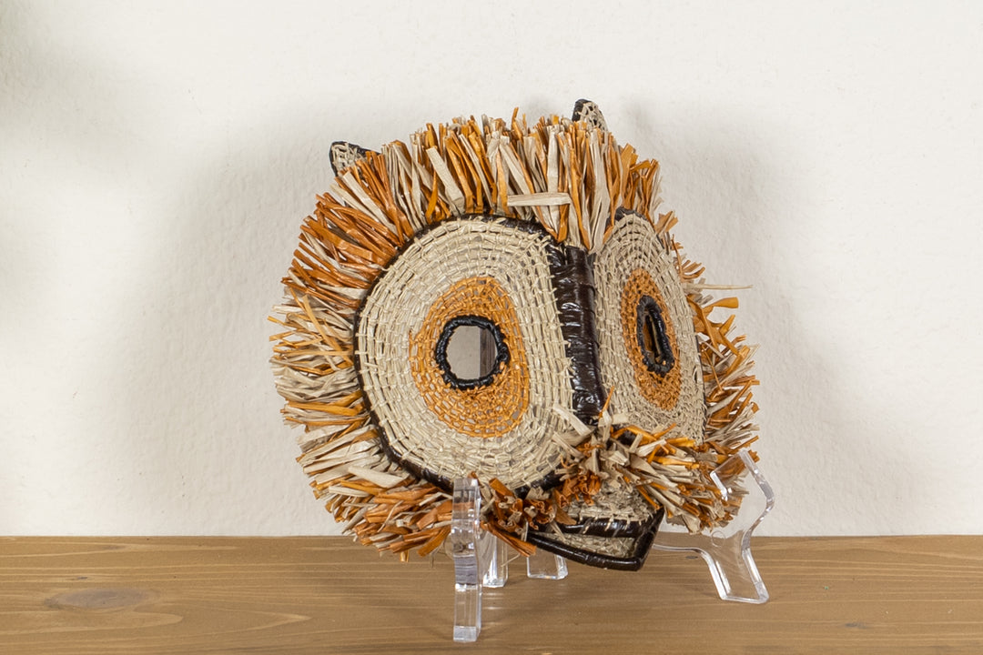 Gold Molasses Owl Mask