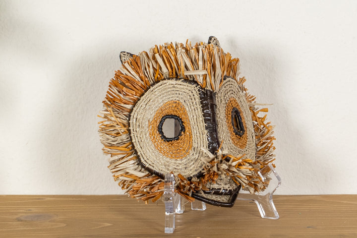 Gold Molasses Owl Mask