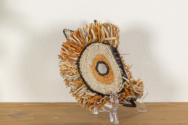 Gold Molasses Owl Mask