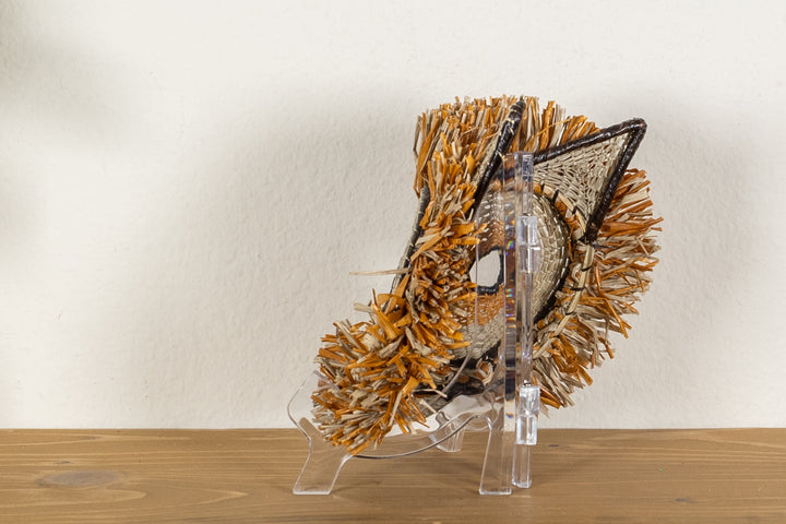 Gold Molasses Owl Mask