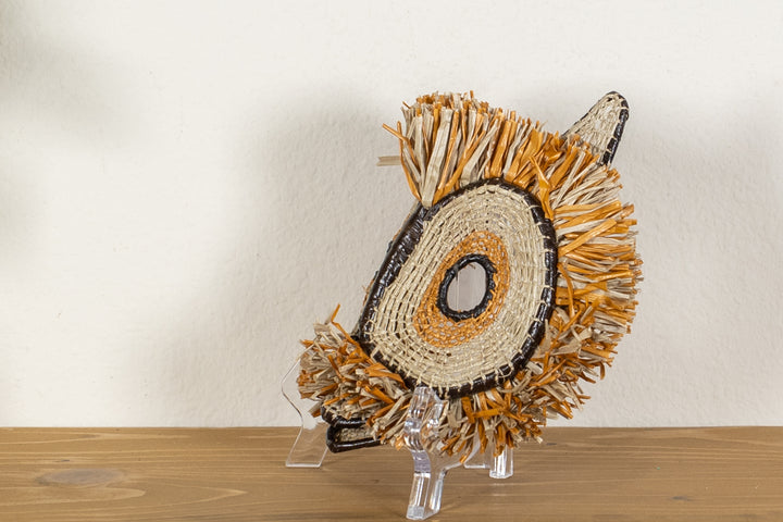 Gold Molasses Owl Mask