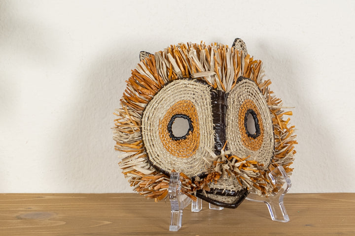 Gold Molasses Owl Mask