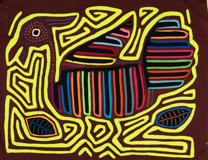 Optical Illusion Chartreuse Fancy Fowl Mola