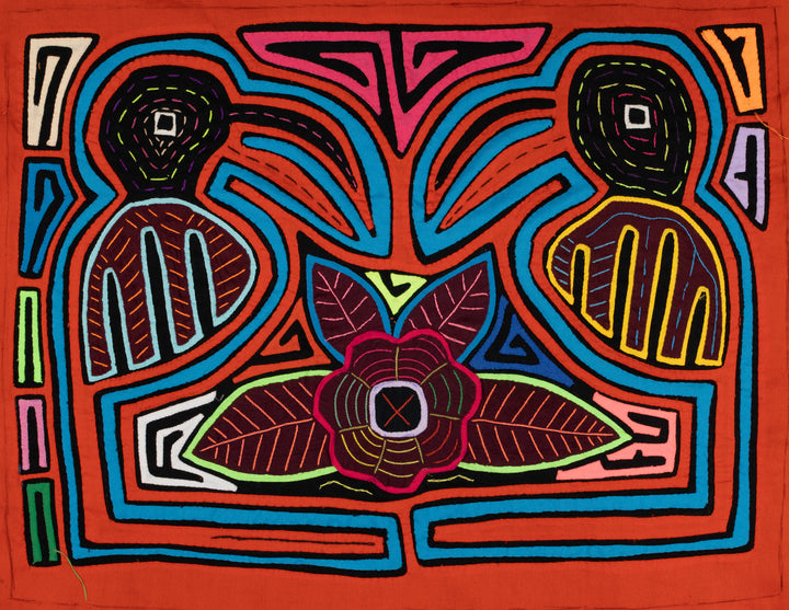 Turquoise And Orange Gossip Bird Mola