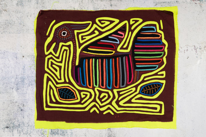 Optical Illusion Chartreuse Fancy Fowl Mola