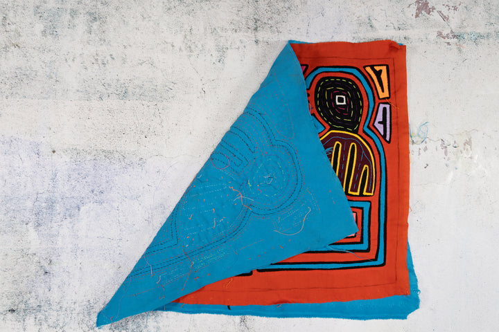 Turquoise And Orange Gossip Bird Mola