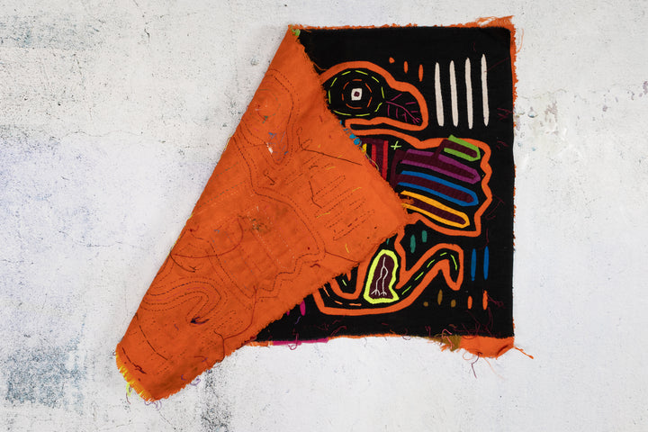 Black And Orange Lost Bird Mola