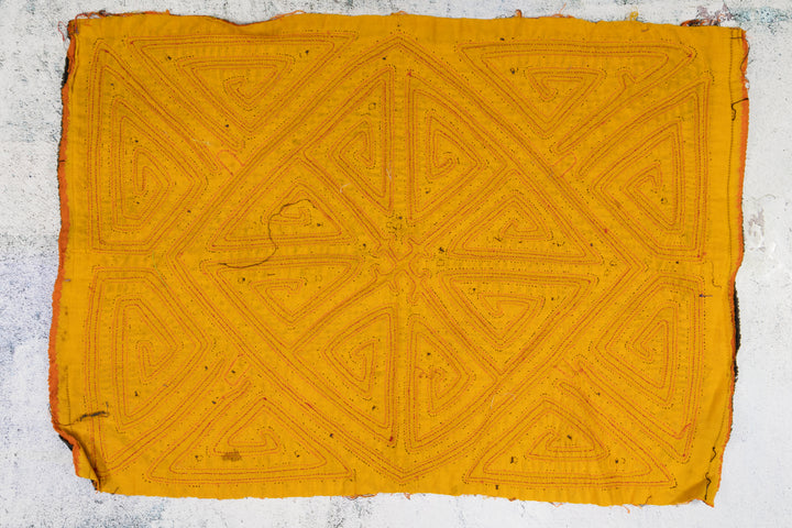 Vintage Greek Key Design Mola