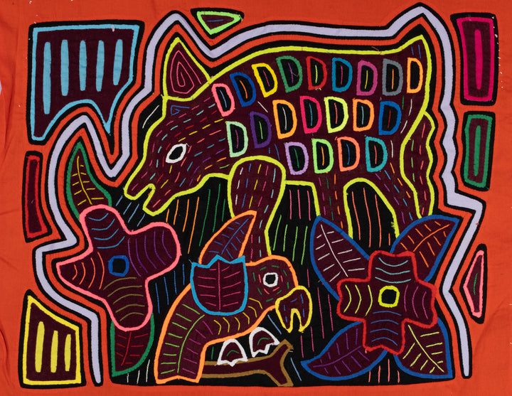 Rainbow Tapir of the Rainforest Mola