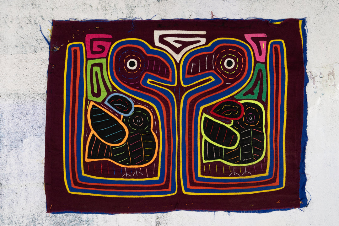 Optical Illusion Flamingo and Toucan Mola