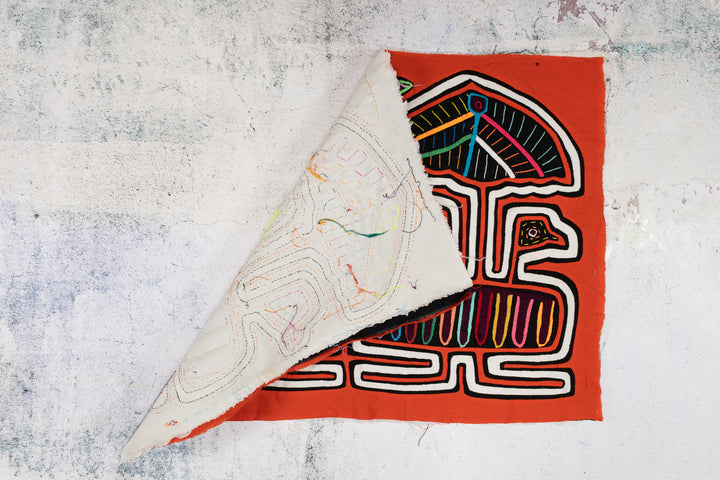 Tropical Orange Duck Umbrella Mola