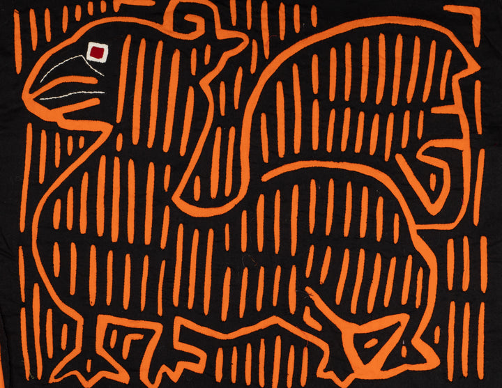 Vintage Black And Orange Pegasus Mola