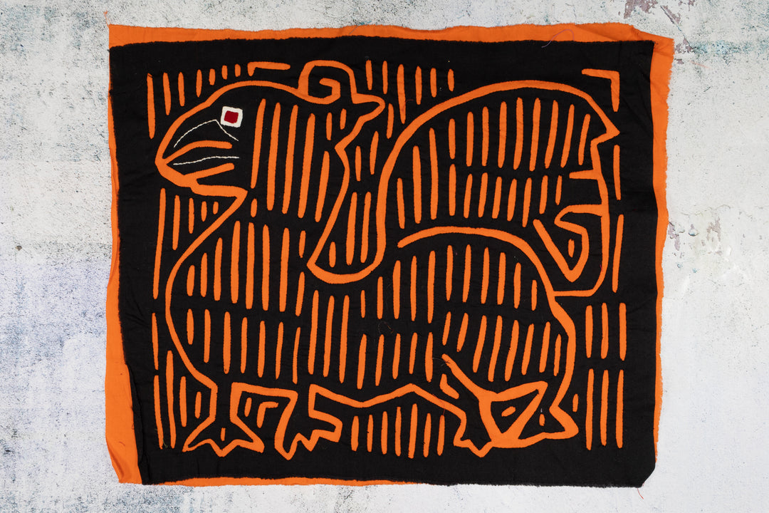 Vintage Black And Orange Pegasus Mola