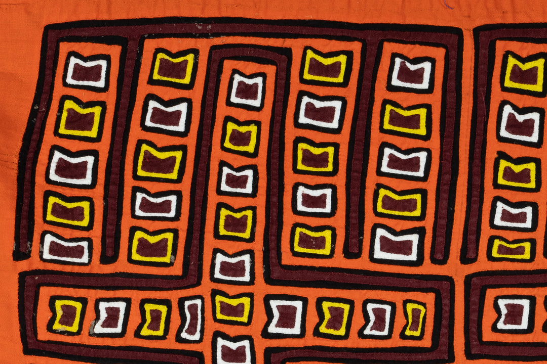 Christian Cross Orange Mola