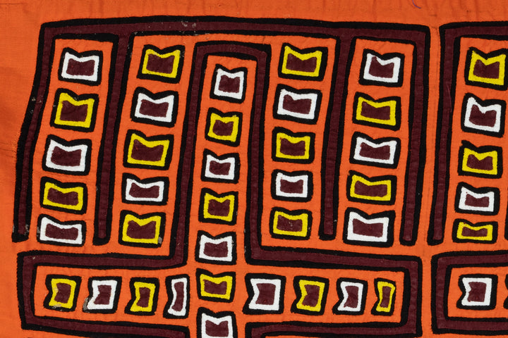 Christian Cross Orange Mola