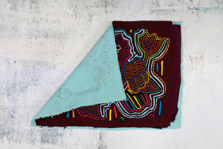 Burgundy and Turquoise Mango Loving Parrot Bird Mola