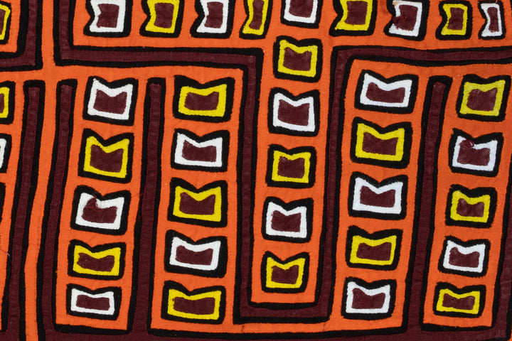 Christian Cross Orange Mola