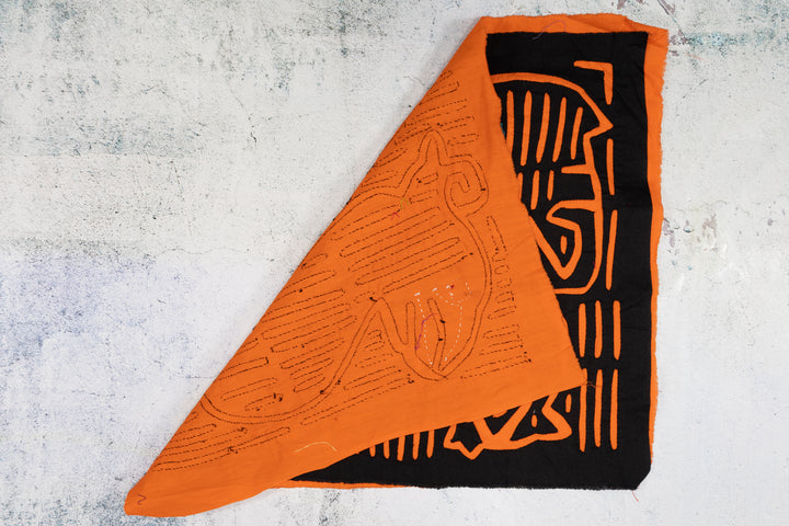 Vintage Black And Orange Pegasus Mola