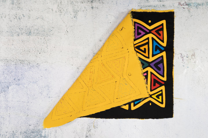 Black And Golden Bowtie Mola