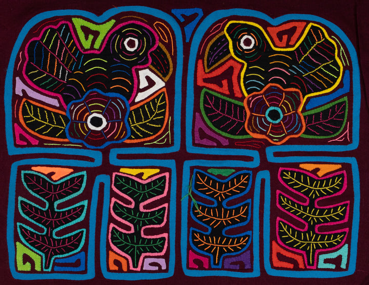 Rainbow Flower Bird Mola