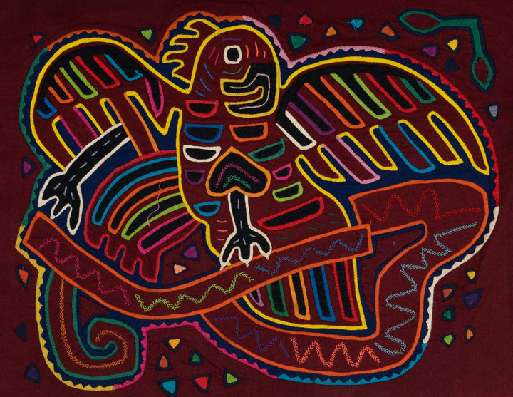 Rainbow Parrot Landing on Branch Mola