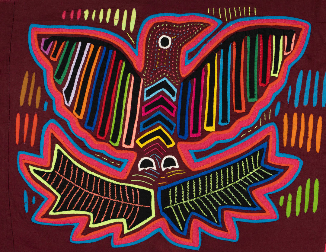 Burgundy Pink Soaring Thunderbird Mola