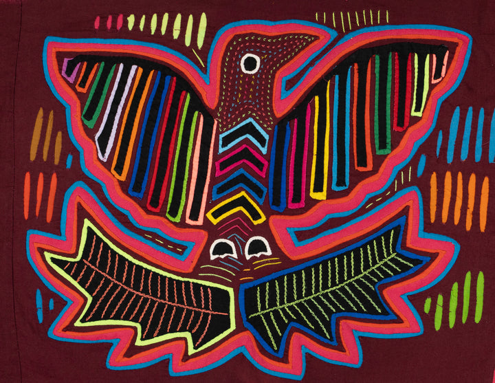 Burgundy Pink Soaring Thunderbird Mola