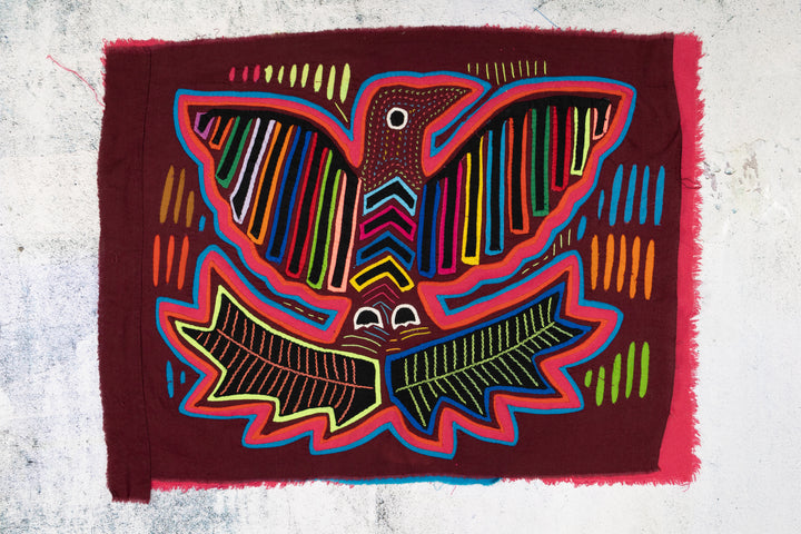 Burgundy Pink Soaring Thunderbird Mola
