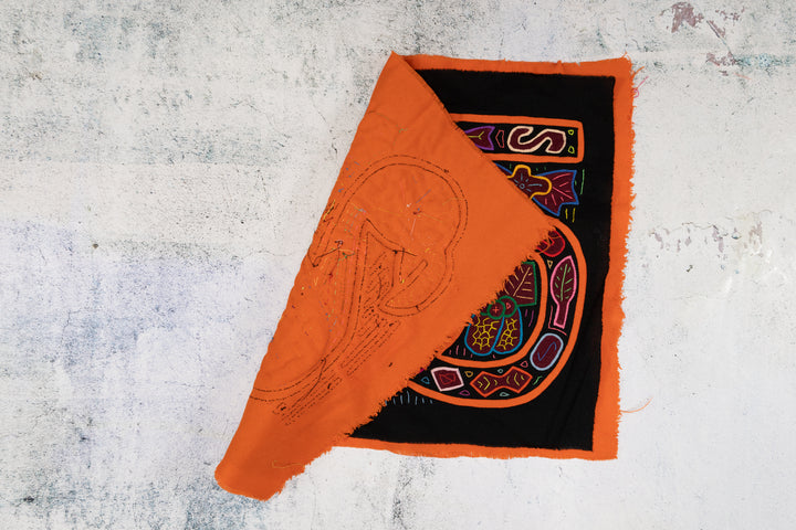 Christmas Orange Goose Mola