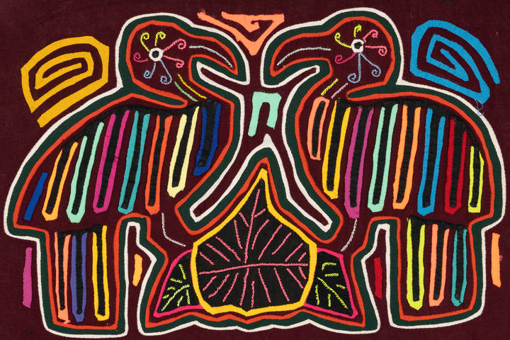 Pelican Bird Pow Wow Mola