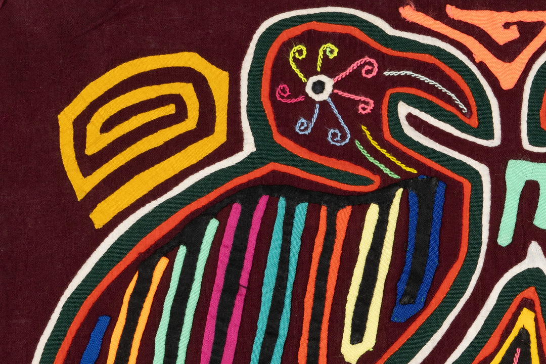 Pelican Bird Pow Wow Mola