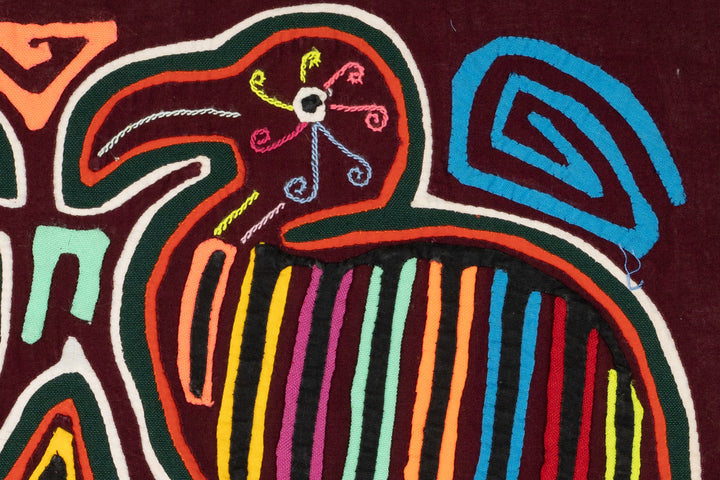 Pelican Bird Pow Wow Mola