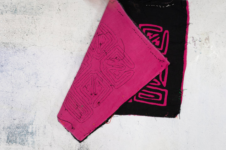 Purple and Black Classic Mola