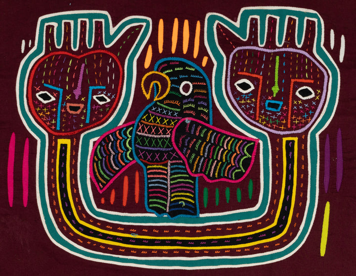 Two Fisted Parrot Bird Mola
