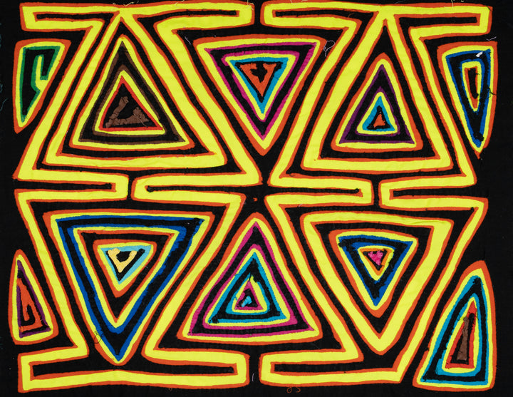Black And Chartreous Diamond Mola