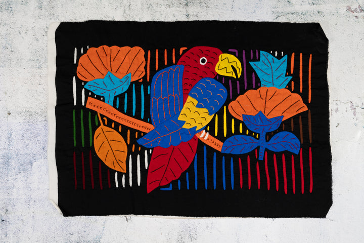 Stupendous Red and Blue Parrot Bird Mola