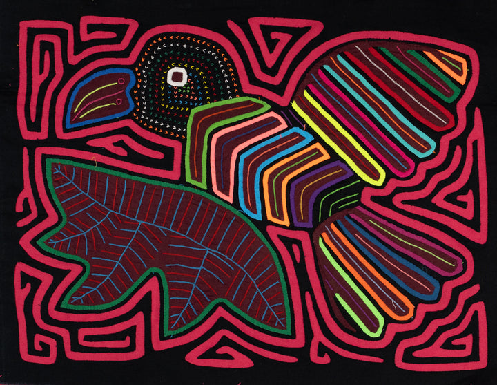 Rosy Red Peace Dove Bird with Olive Branch Mola
