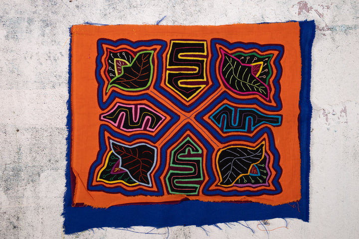 Orange and Blue Garden of Eden Mola