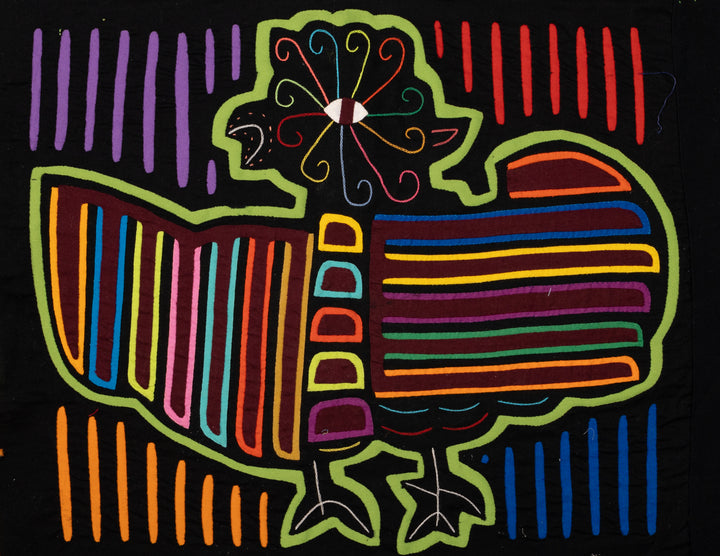 Rainbow Wing Optical Illusion Bird Mola