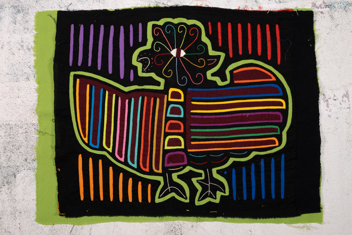 Rainbow Wing Optical Illusion Bird Mola