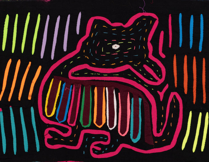 Pink Black Puppy Pooch Dog Mola