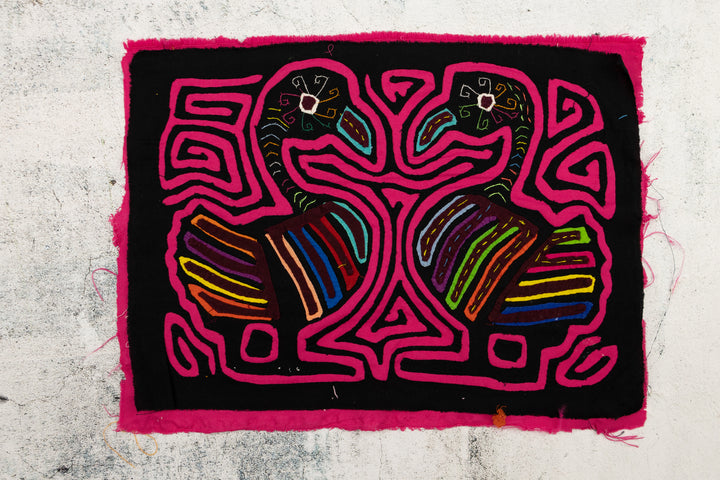 Pink Goose Panama Mola