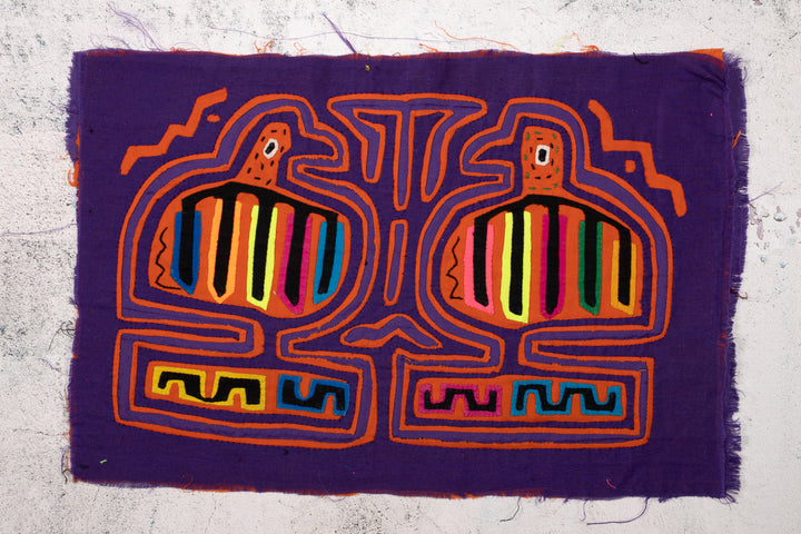 Orange and Purple People Eater Mola